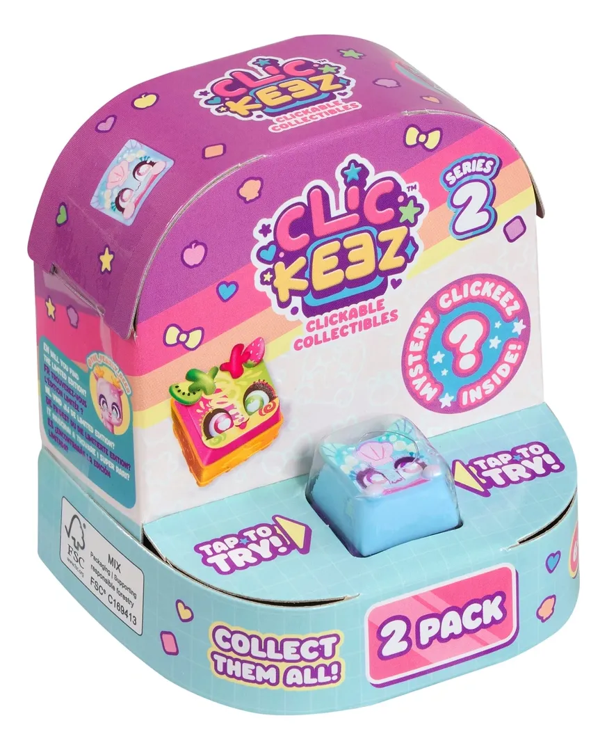 Teclas Clickeez Para Teclados x2 Juguete - Imagen 3