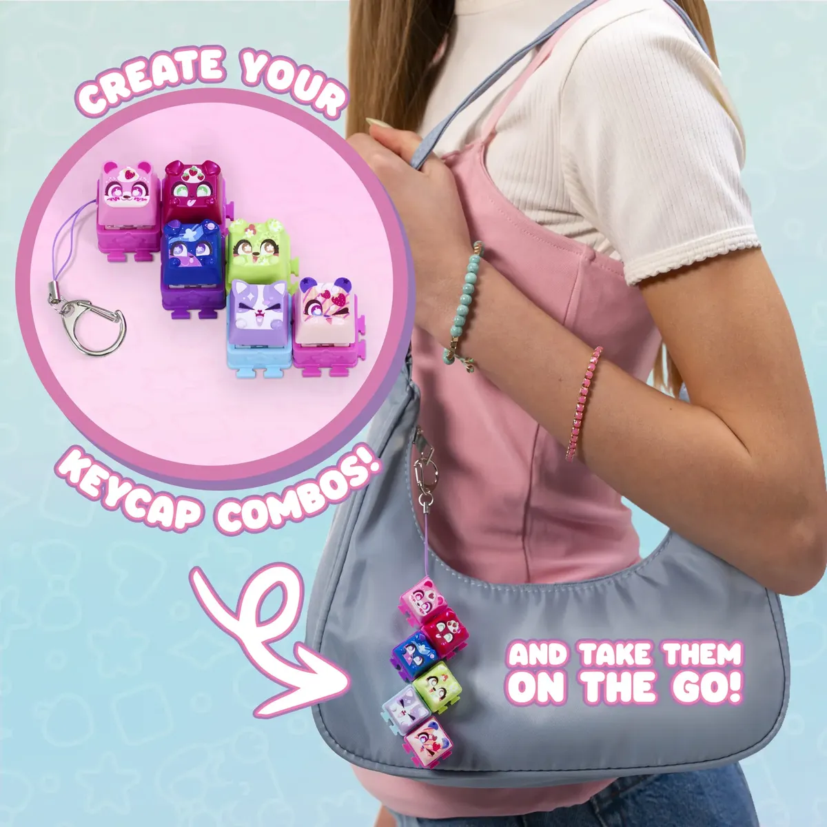 Teclas Clickeez Para Teclados x2 Juguete - Imagen 7