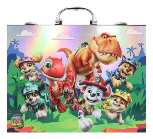 Set De Arte Paw Patrol Dino En Maletín 53 Piezs Cresko